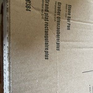 Stone bar pan new in box.